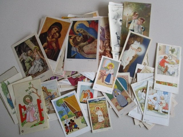 Prentjes  gewone  1, Verzenden, Nieuw, Kaart of Prent, Christendom | Katholiek