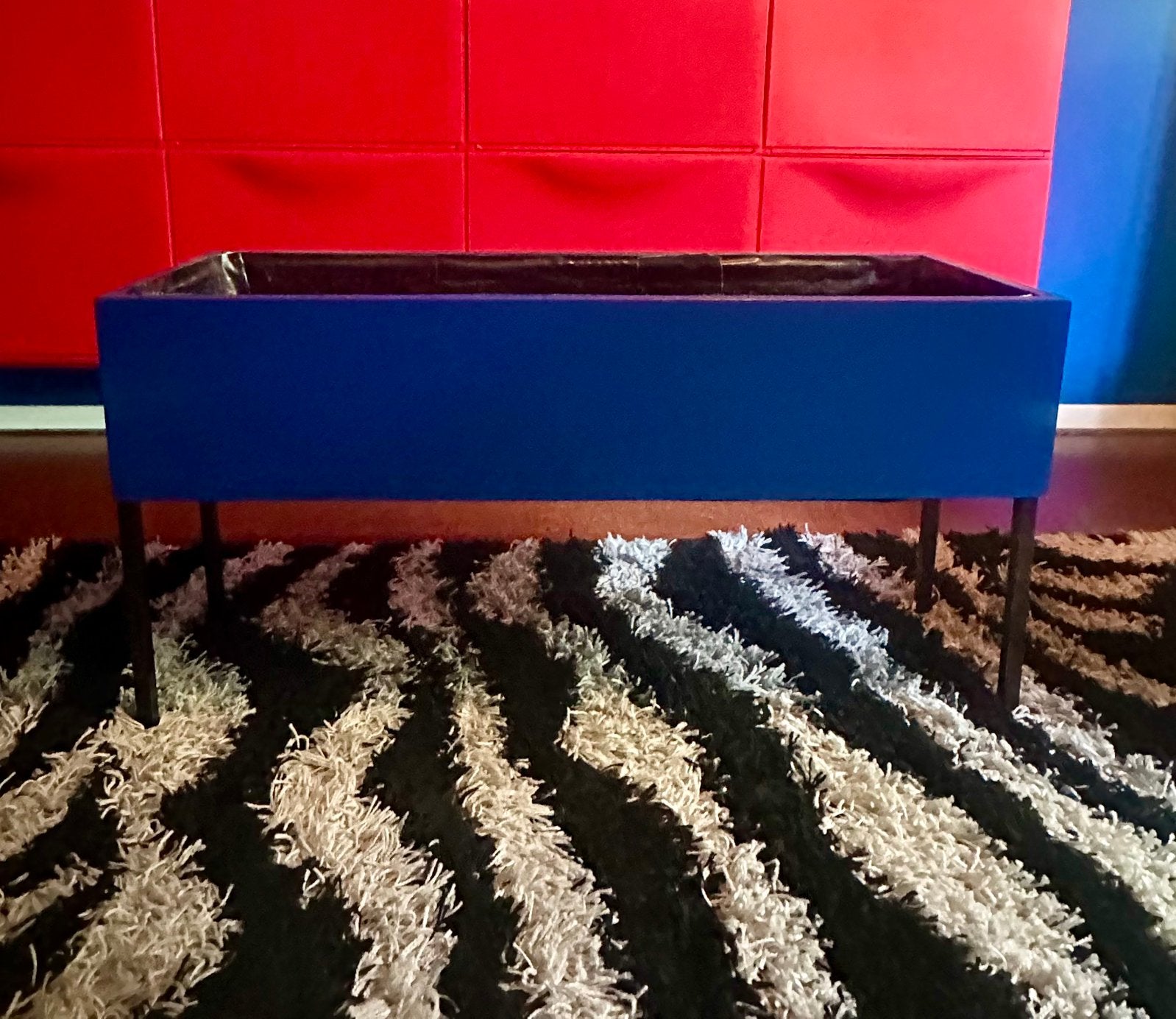 Unieke Vintage plantenbak op poten, Ophalen, Gebruikt, Binnen, Nvt