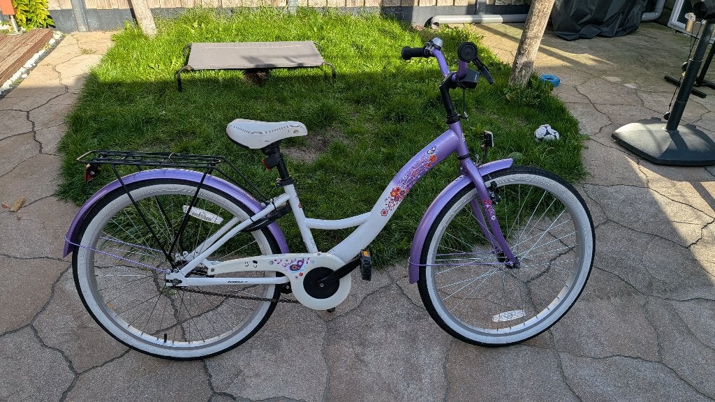 Meisjesfiets 24 inch, Fietsen en Brommers, Ophalen, Handrem, Terugtraprem, Bikestar