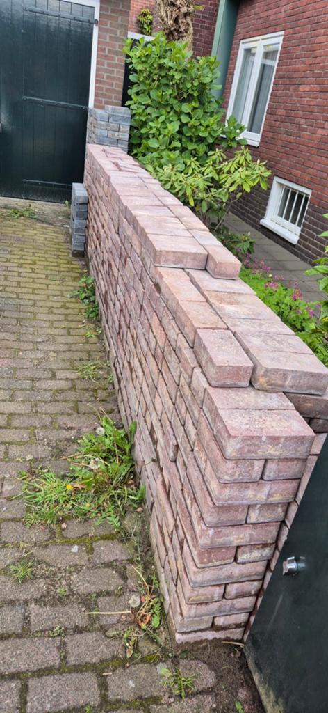 29m² beton klinkers, Ophalen of Verzenden, Beton, Klinkers