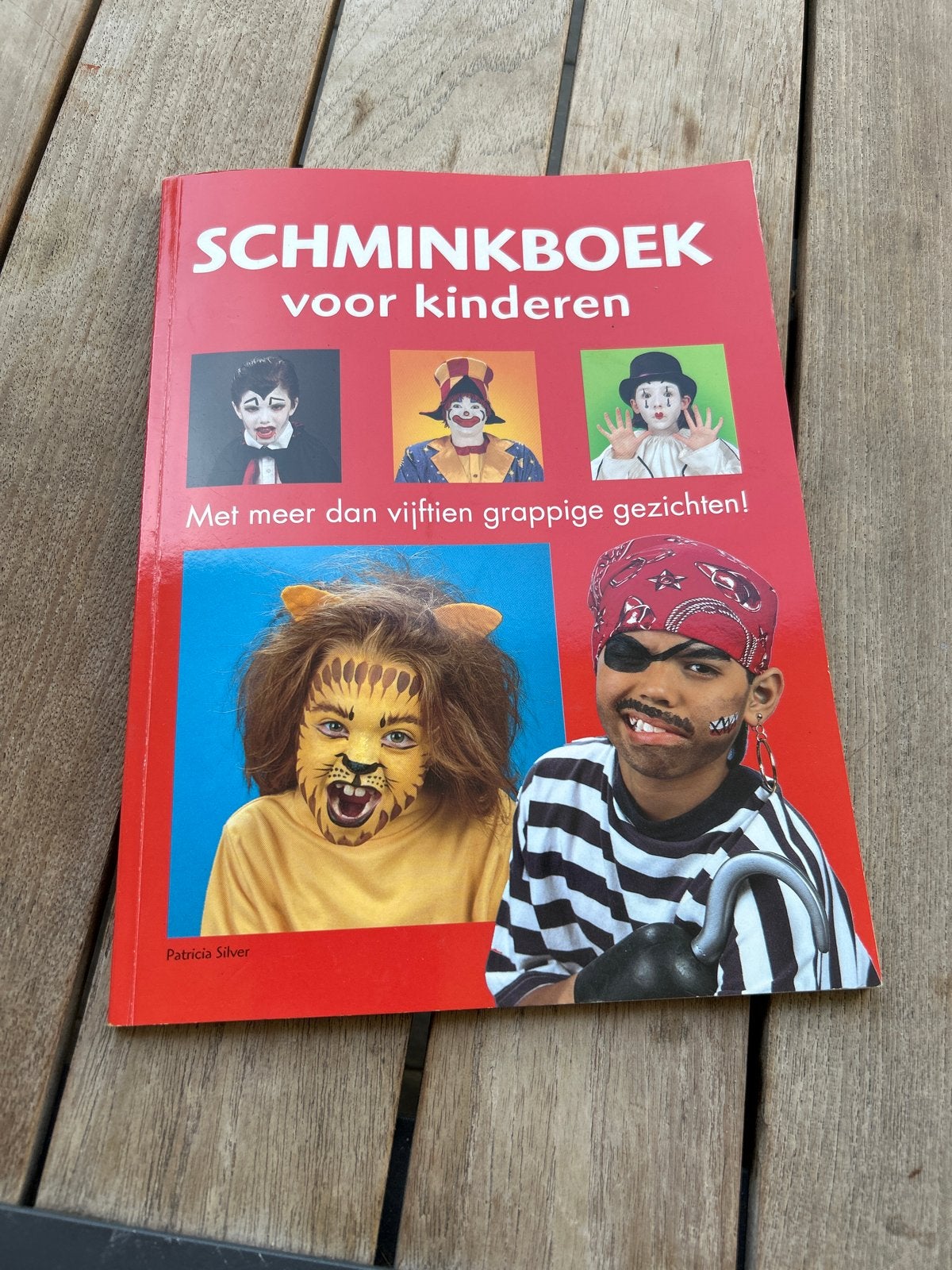 Schminkboek voor kinderen - Meer dan 15 grappige gezichten!, Ophalen of Verzenden, Gelezen, 3 tot 4 jaar