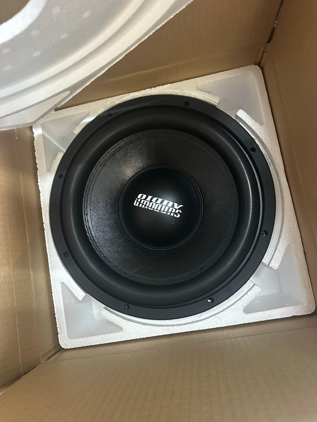 Sundown Audio E-12 v.4 Subwoofer - Nieuw in doos, Auto diversen, Ophalen, Nieuw