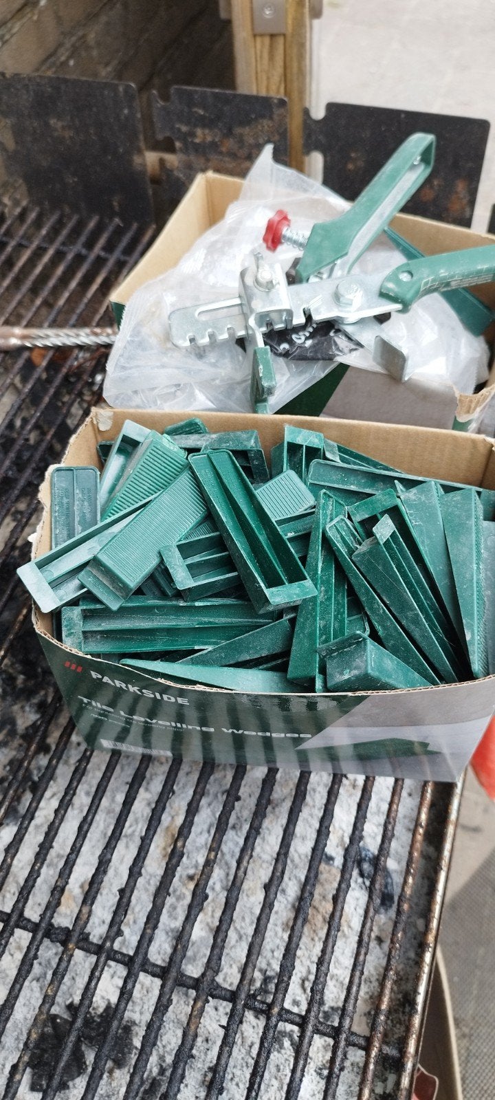 Parkside Tegel Leveling Wedges en Tang, Doe-het-zelf en Verbouw, Tegels, Ophalen of Verzenden