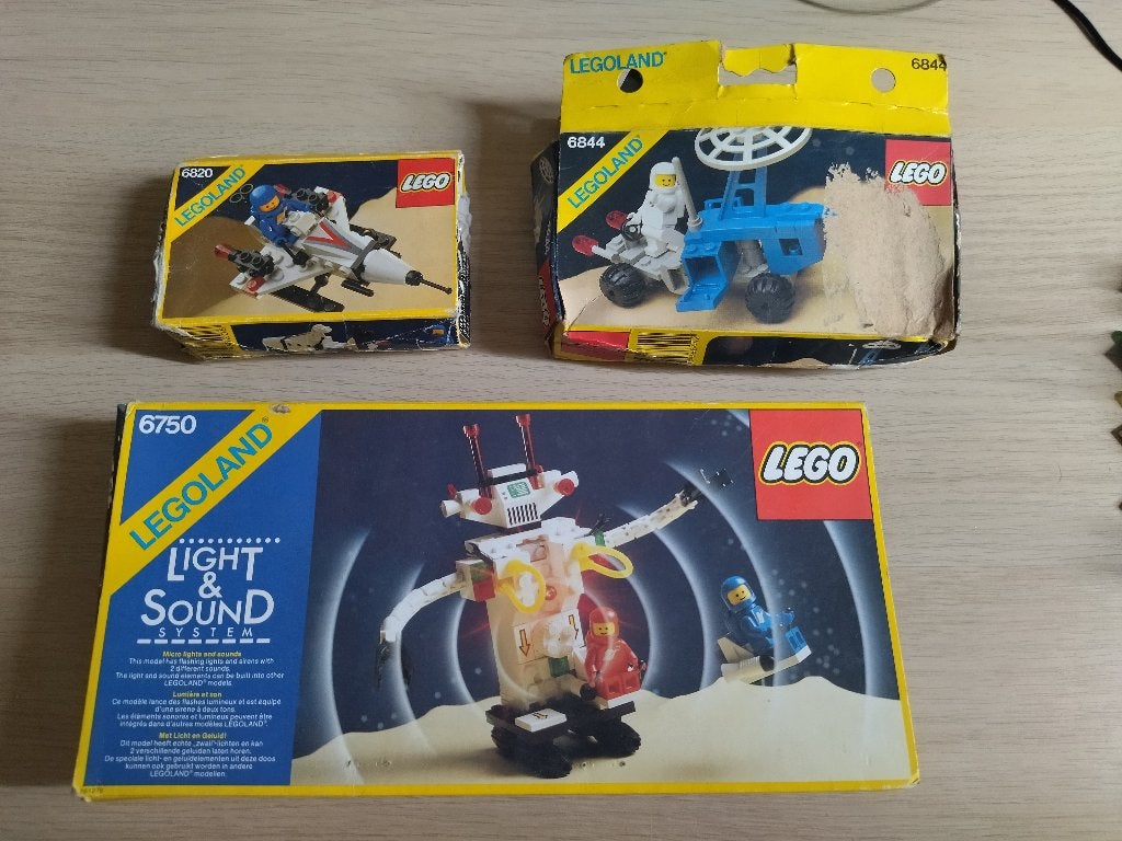 Lego classic space 6750, 6844, 6820, Kinderen en Baby's, Speelgoed | Duplo en Lego, Gebruikt, Lego, Space, Complete set