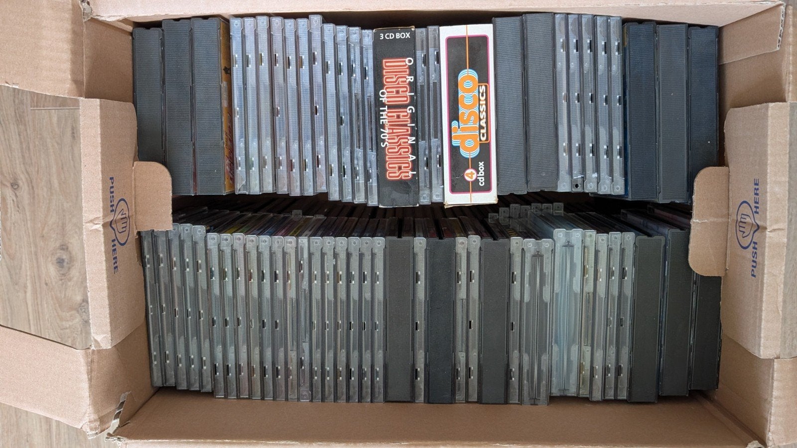 Grote partij cd's — pop, rock, disco, + verzameling, Ophalen, Gebruikt, Pop