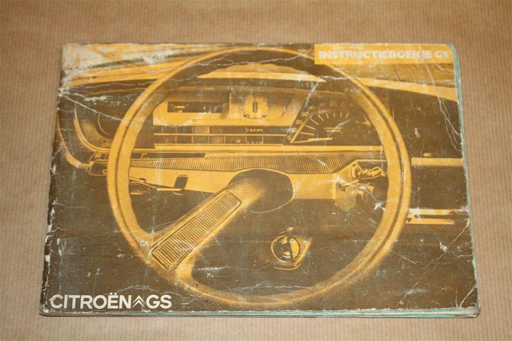 Citroën GS Instructieboekje - 1972, Ophalen of Verzenden