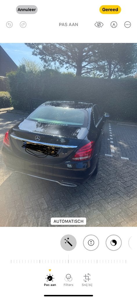 mercedes 2015 c220 automaat schuifdak, Ophalen, Gebruikt, Overige automerken