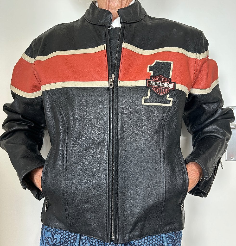 Harley-Davidson leren dames jas M, Ophalen, Harley-Davidson, Jas | leer, Nieuw zonder kaartje