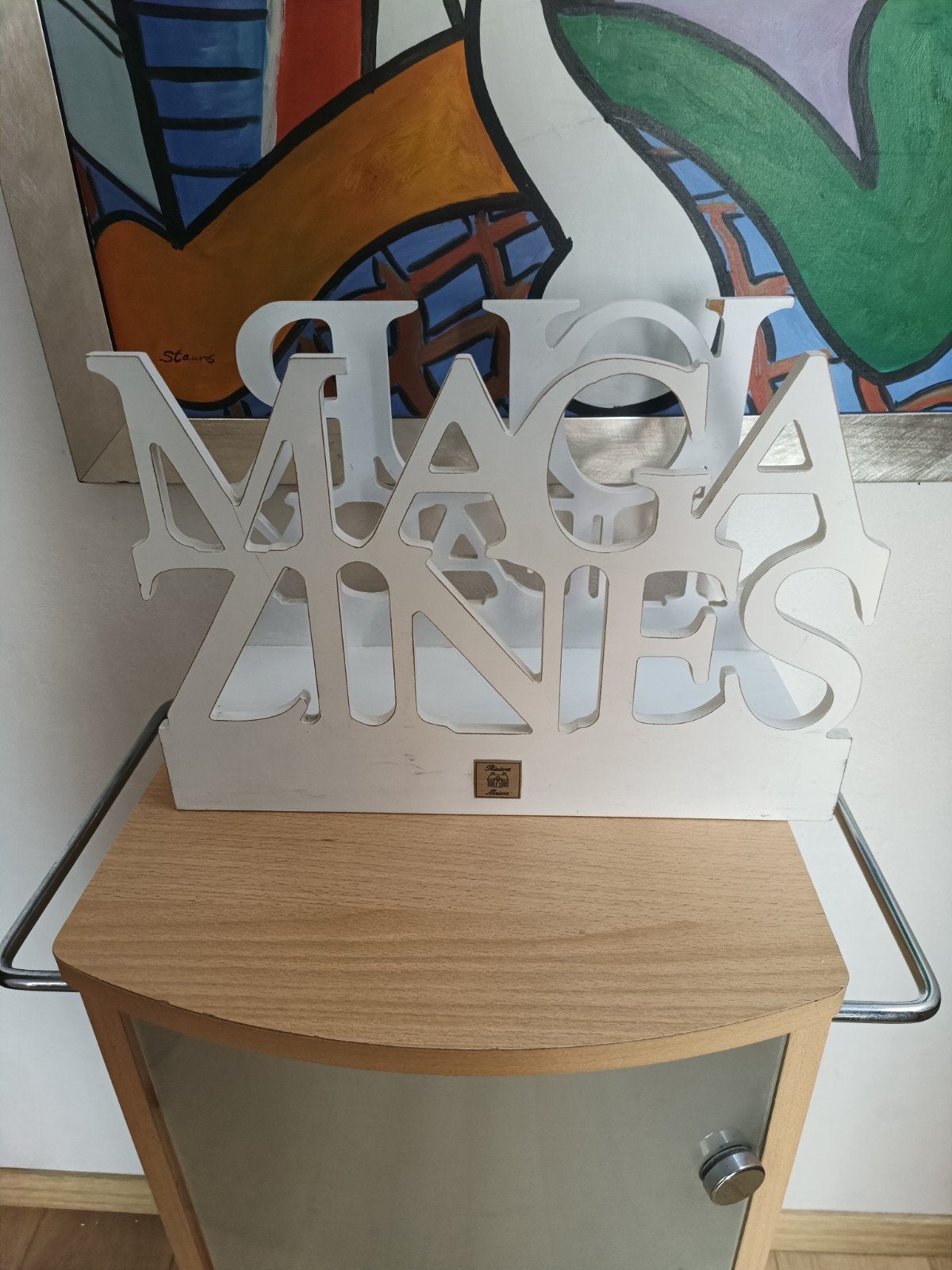 Rivièra Maison tijdschriftenrekje 'Magazines Journeaux', Huis en Inrichting, Woonaccessoires | Krantenbakken en Lectuurbakken