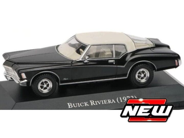 Buick Riviera - Black (1972) American Car Collection, Ophalen of Verzenden, Nieuw, Auto, Overige merken