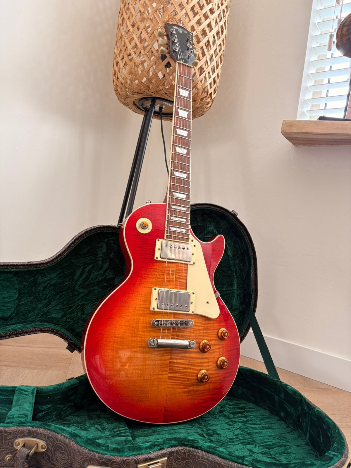 Maybach Lester ‘58 Cherry Lane Aged, Ophalen, Zo goed als nieuw, Solid body, Overige merken