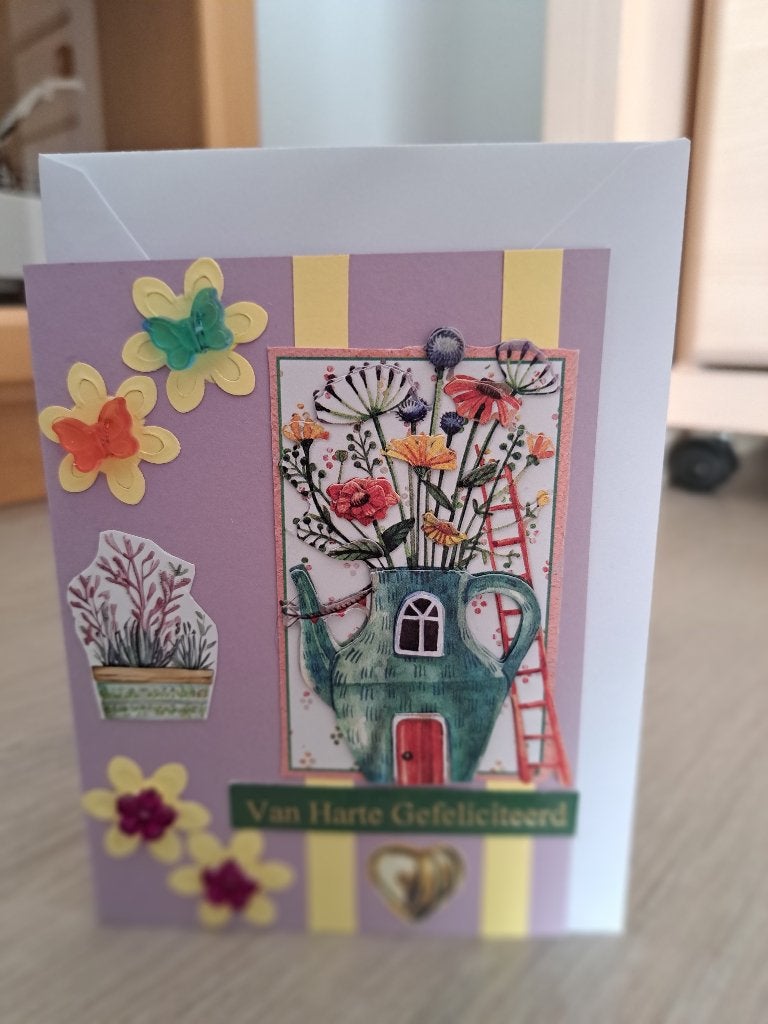 kaarten gefeliciteerd met envelop, Ophalen of Verzenden, Nieuw, Man of Vrouw