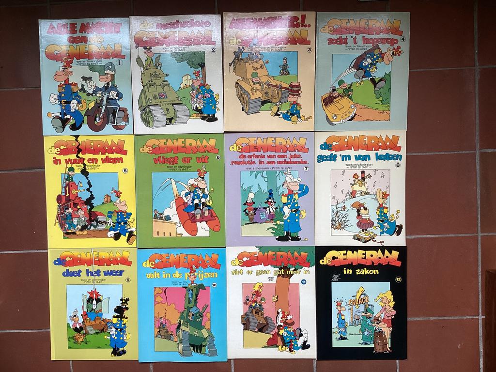 Generaal 1 t/m 13 set, Complete serie of reeks, Ophalen of Verzenden, Zo goed als nieuw