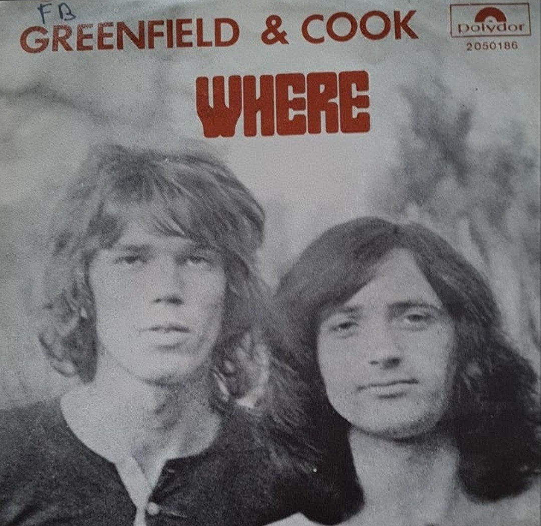 GREENFIELD & COOK  - WHERE, Ophalen of Verzenden, Gebruikt, Pop