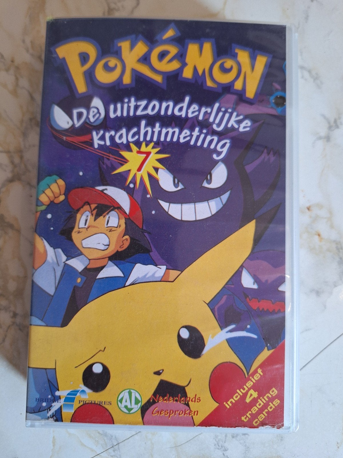 Pokémon De uitzonderlijke krachtmeting VHS, Alle leeftijden, Ophalen of Verzenden, Zo goed als nieuw, Science Fiction en Fantasy