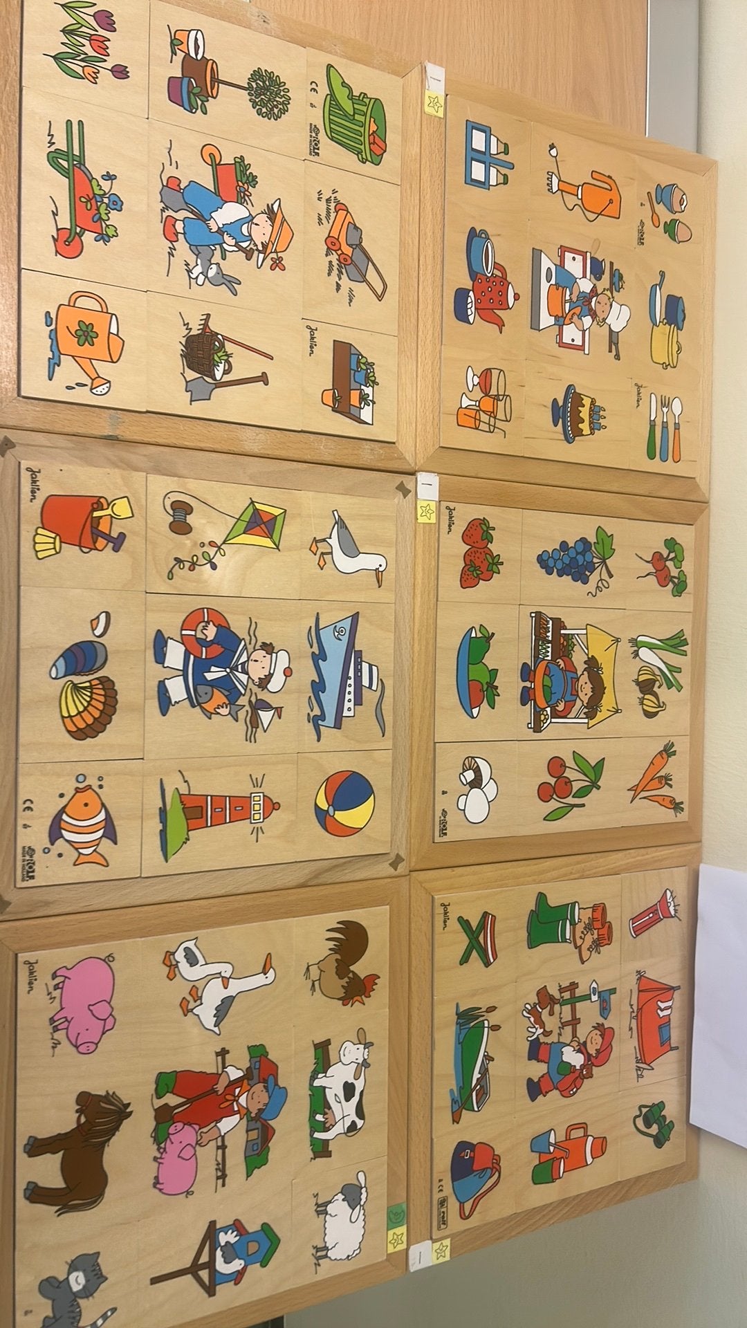 6 inlegpuzzelz, Ophalen of Verzenden, Zo goed als nieuw