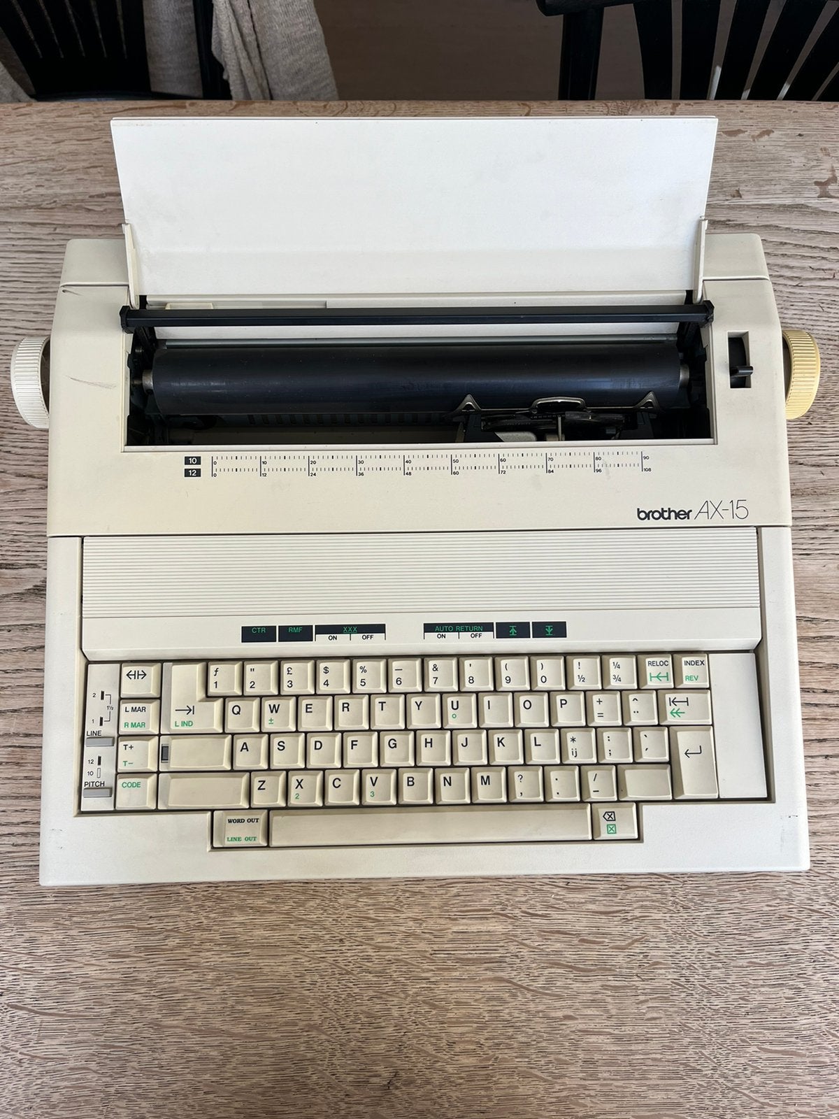 Brother AX-15 Elektronische Schrijfmachine, Diversen, Ophalen, Zo goed als nieuw
