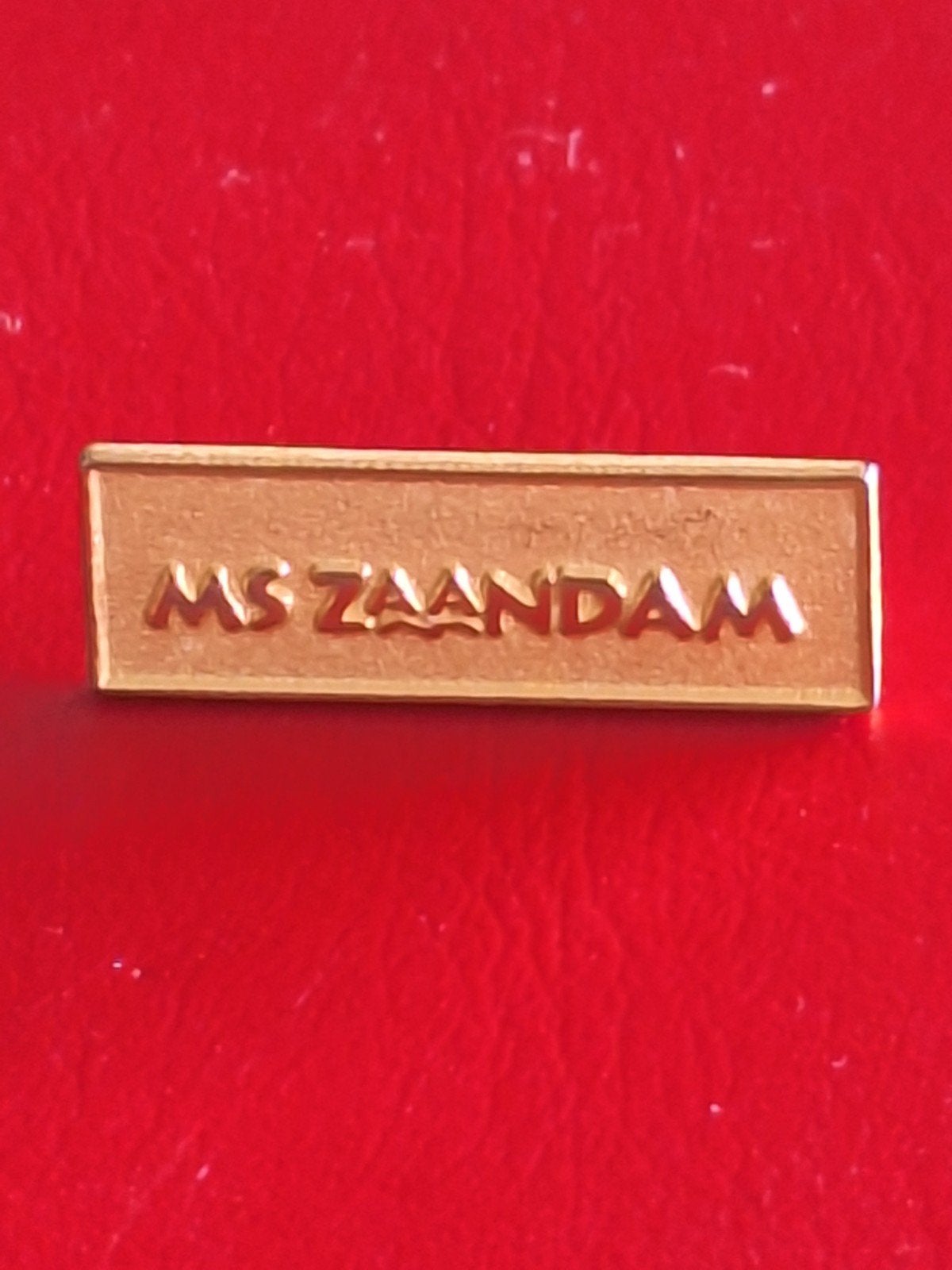 Scheepvaart : Holland America Line , M.S. ZAANDAM, Verzenden, Zo goed als nieuw, Merk, Speldje of Pin