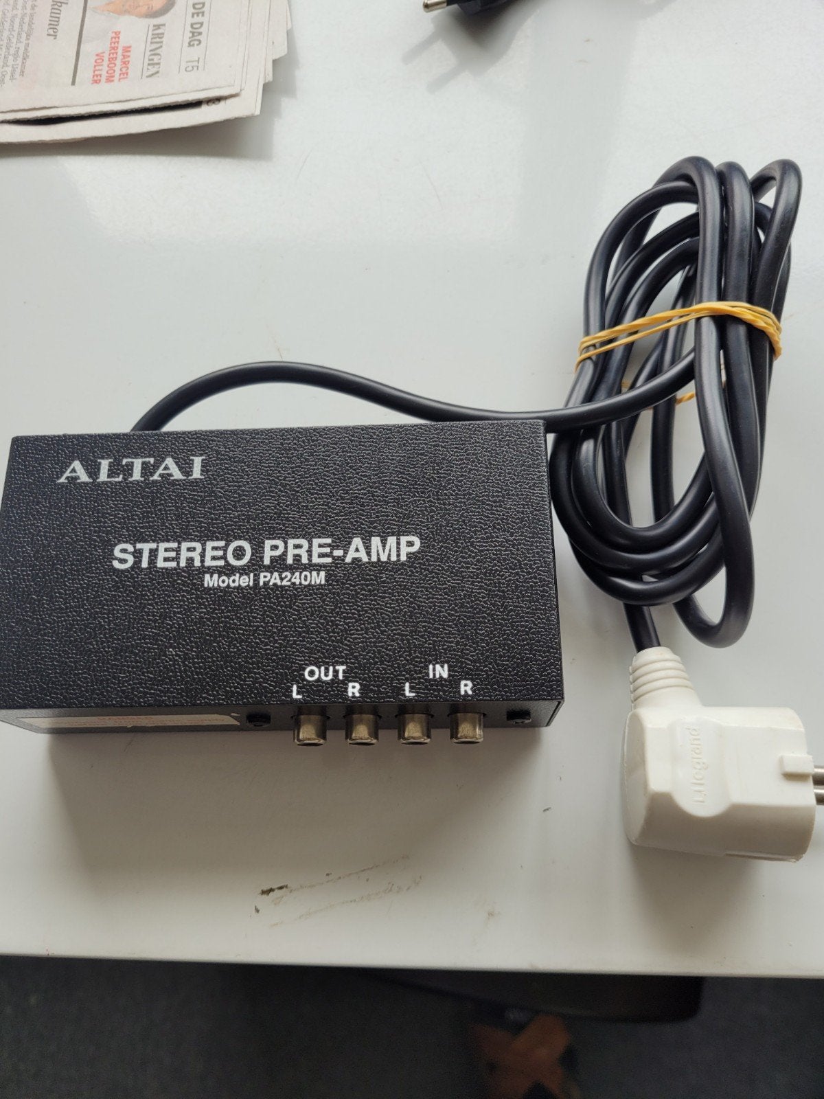 Altai Stereo Voorversterker PA240M, Audio, Tv en Foto, Overige merken, Gebruikt, Ophalen of Verzenden, Minder dan 60 watt