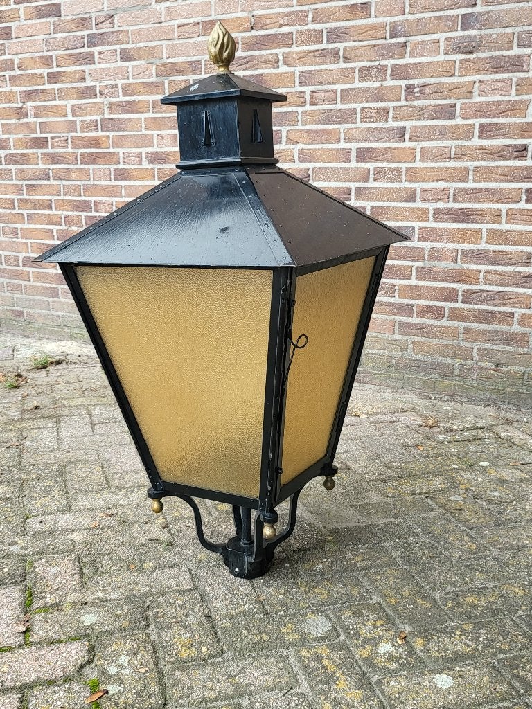 Grote antieke lantaarns en lantaarnpalen, Ophalen, Overige materialen, Gebruikt, Staande lamp