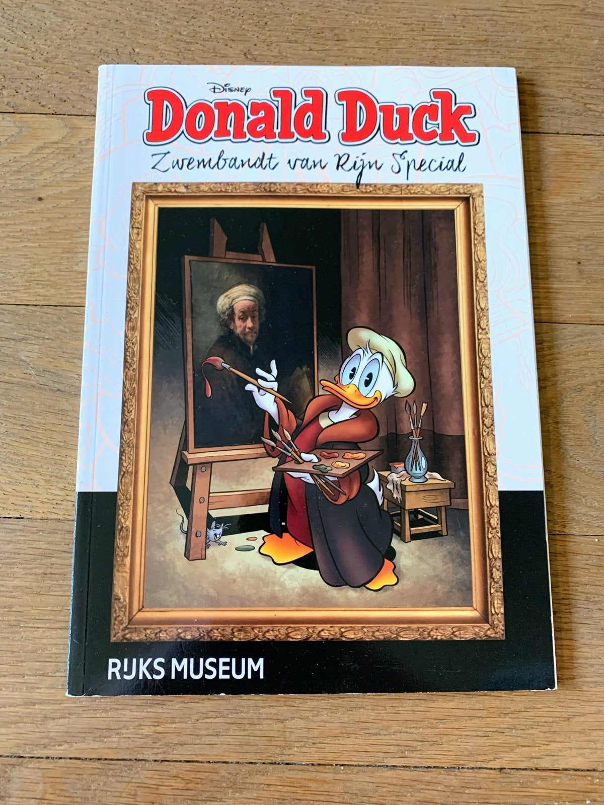 Donald Duck Zwembandt van Rijn Special - Rijks Museum, Boeken, Eén stripboek, Ophalen of Verzenden, Zo goed als nieuw