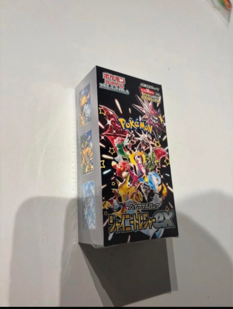 Pokemon Shiny Treasure ex booster box japanese sealed, Ophalen of Verzenden, Nieuw, Boosterbox, Foil