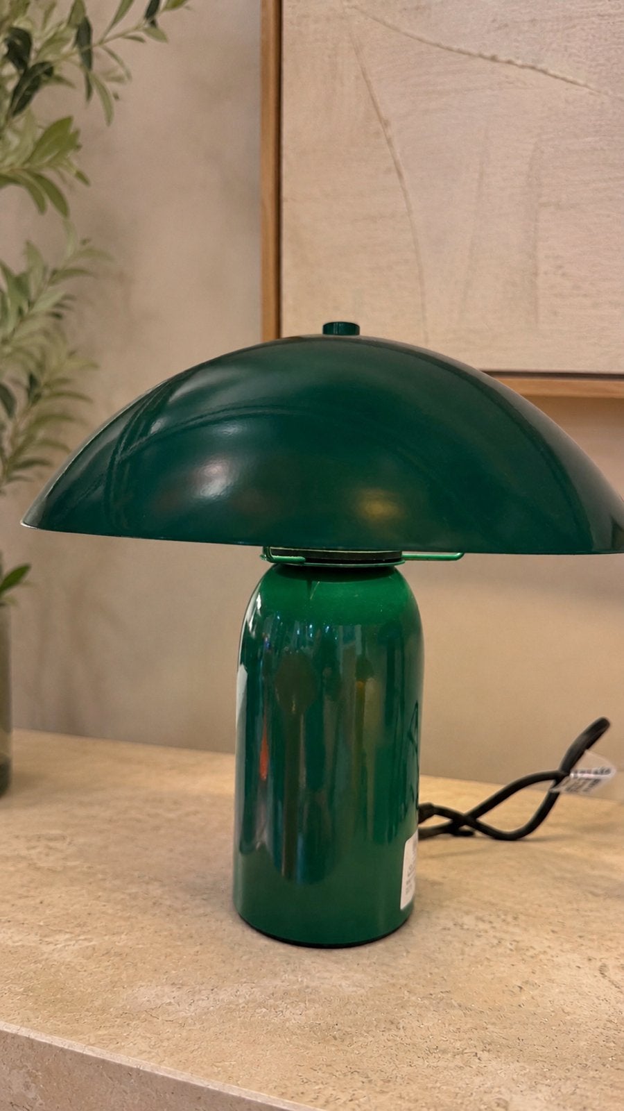 LeitMotiv Vintage lamp groen, Ophalen of Verzenden, Nieuw, Minder dan 50 cm