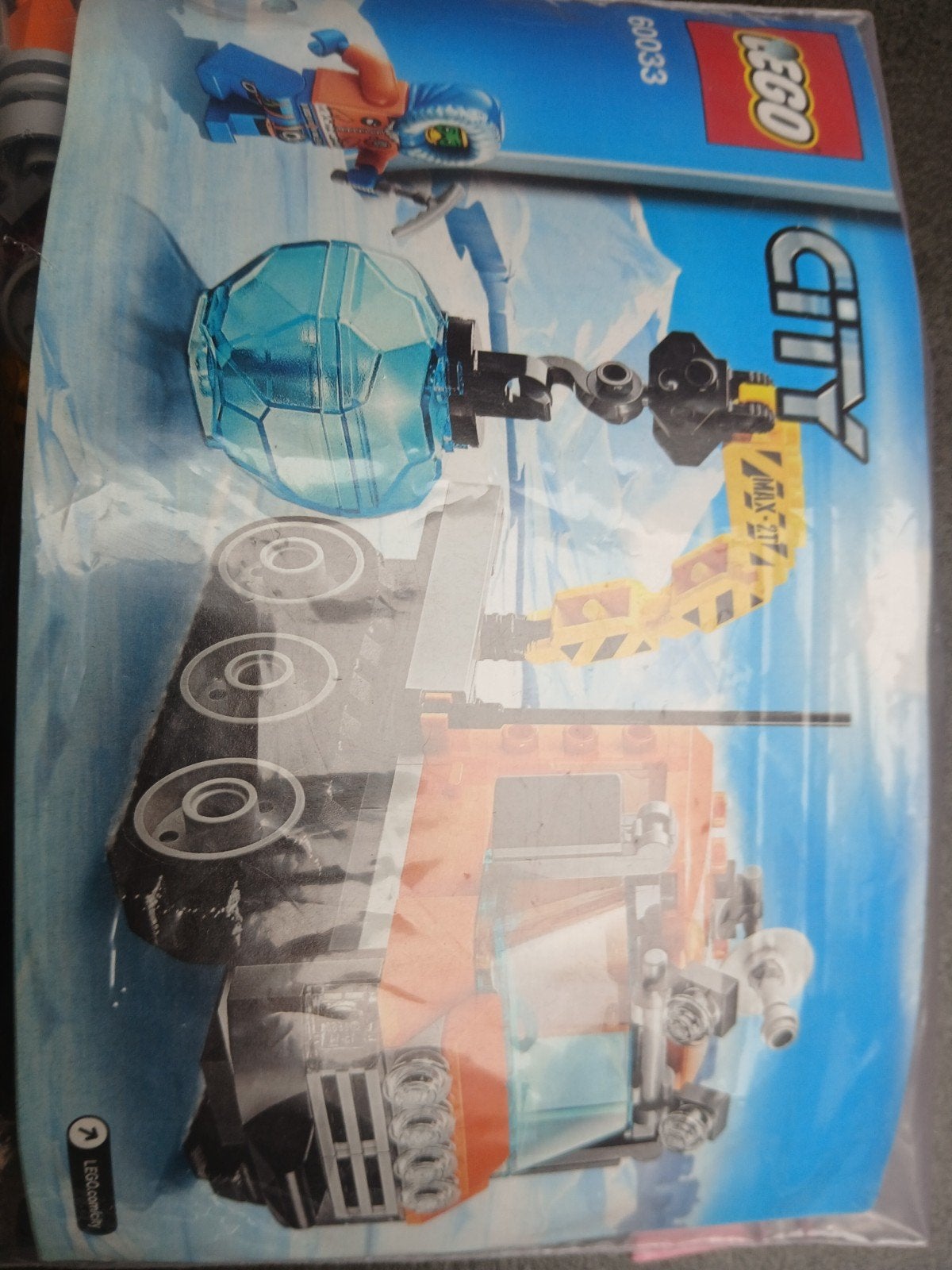 LEGO City 60033 Arctische rupsvoertuig (zonder doos), Ophalen of Verzenden, Zo goed als nieuw