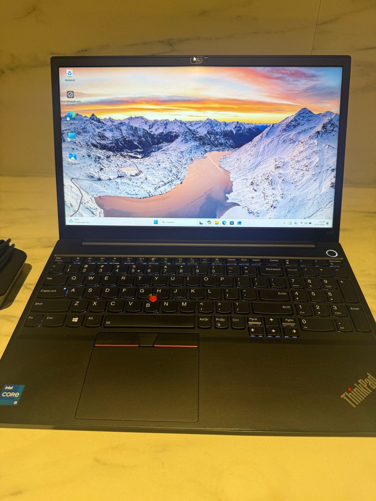 Lenovo ThinkPad E15 Gen 2 - i5-1135G7, 8GB RAM, 128 GB SSD, 2 tot 3 Ghz, 8 GB, Ophalen of Verzenden, Zo goed als nieuw