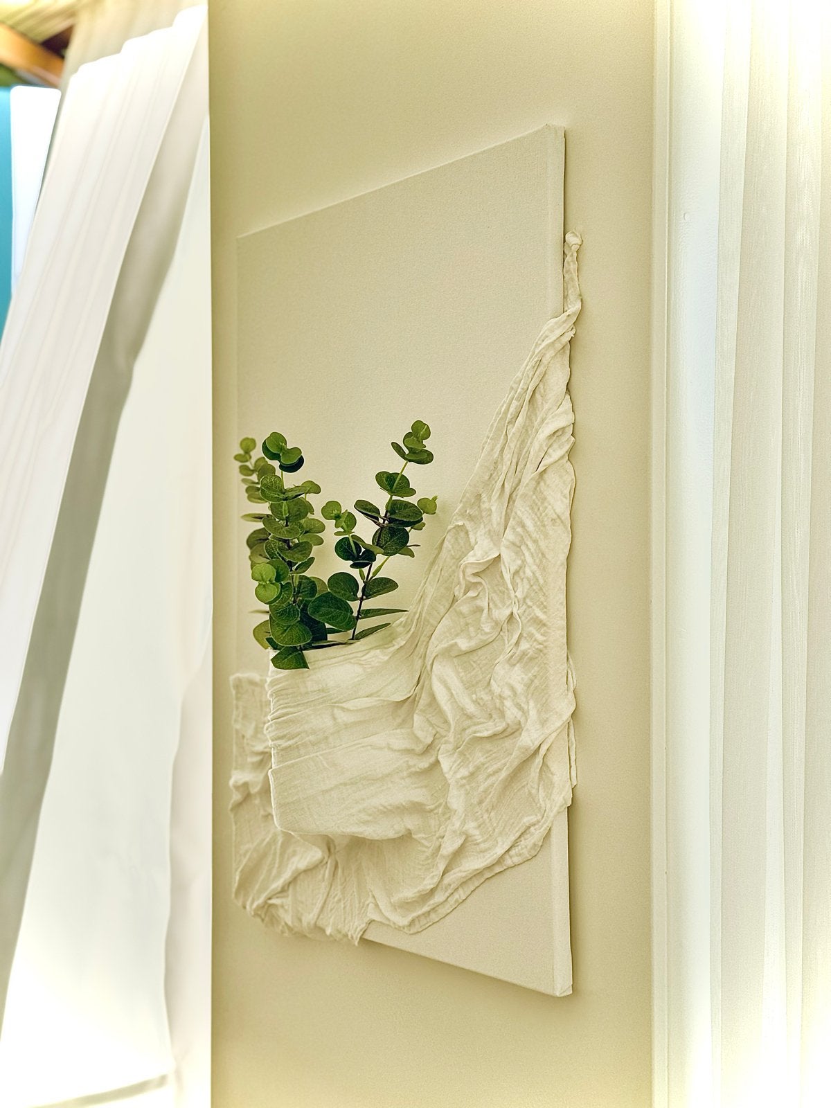 Uniek 3D Kunstwerk met Plantenbak - Handgemaakt, Ophalen of Verzenden