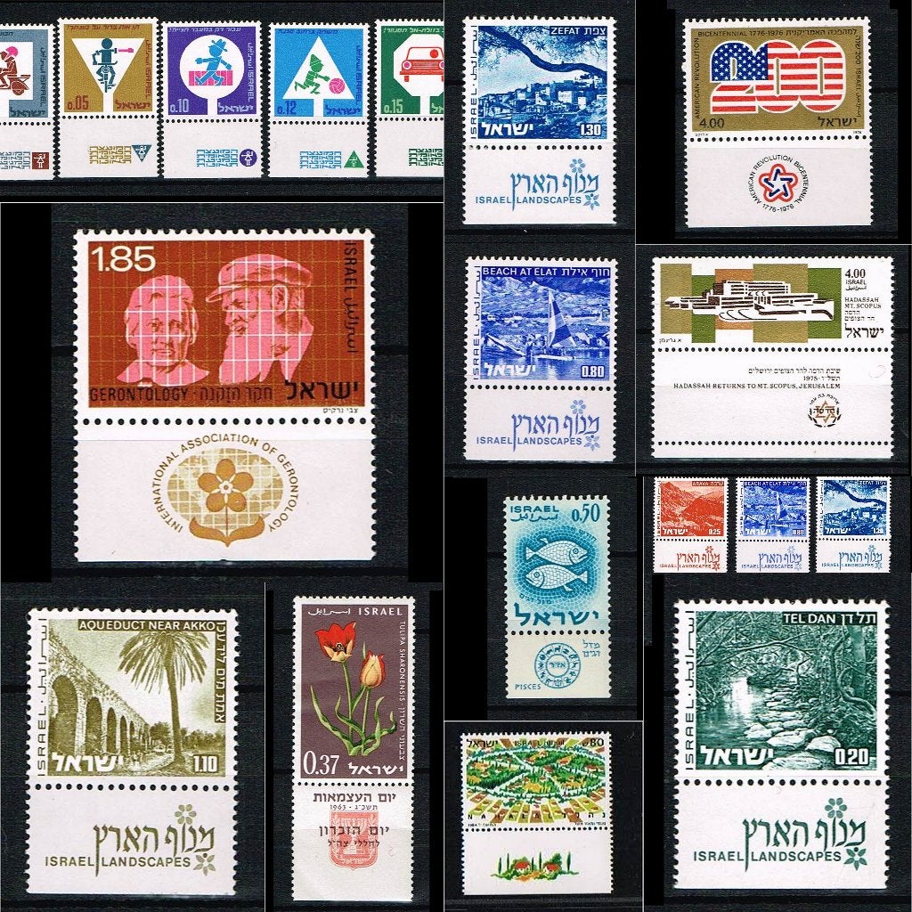 81x ++ zegels/blokken postfris/gebruikt Israel [X42], Postzegels en Munten, Ophalen of Verzenden, Midden-Oosten