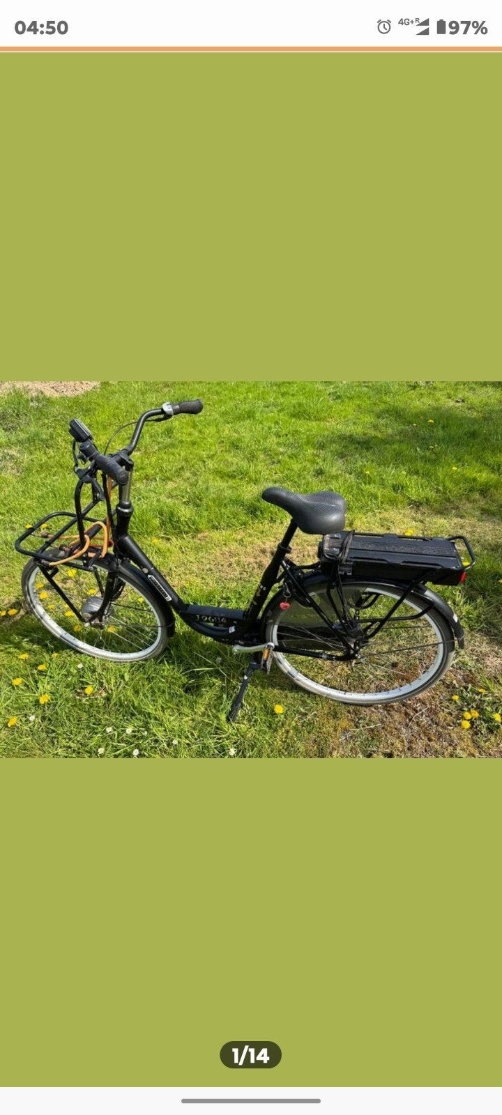 Batavus elektrische fiets 28" met oplader | Accu defect, Fietsen en Brommers, Elektrische fietsen, 51 tot 55 cm, Ophalen, Gebruikt