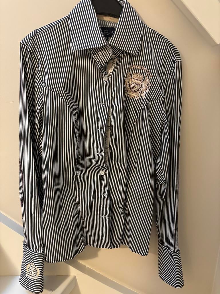 L'ARGENTINA Gestreepte Blouse Maat 38, Kleding | Dames, Blouses en Tunieken, Ophalen of Verzenden, Zo goed als nieuw, Maat 38/40 (M)