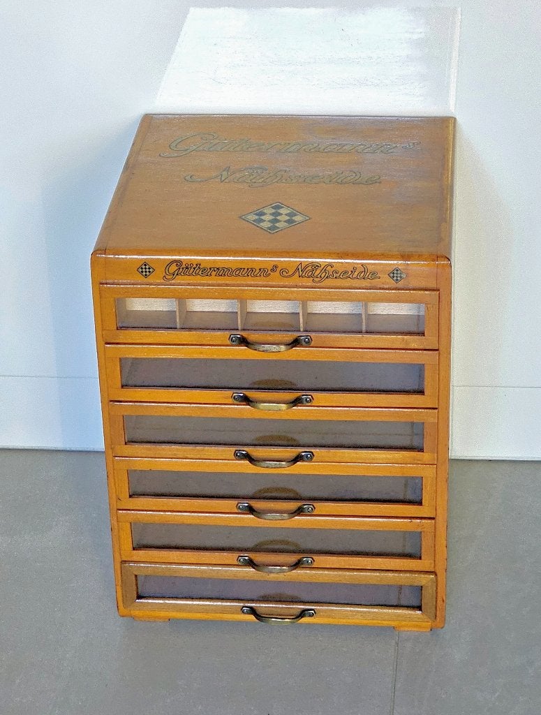 fourniturenkastje GÜTERMANN garenkast fourniturenkast kast, Antiek en Kunst, Ophalen of Verzenden