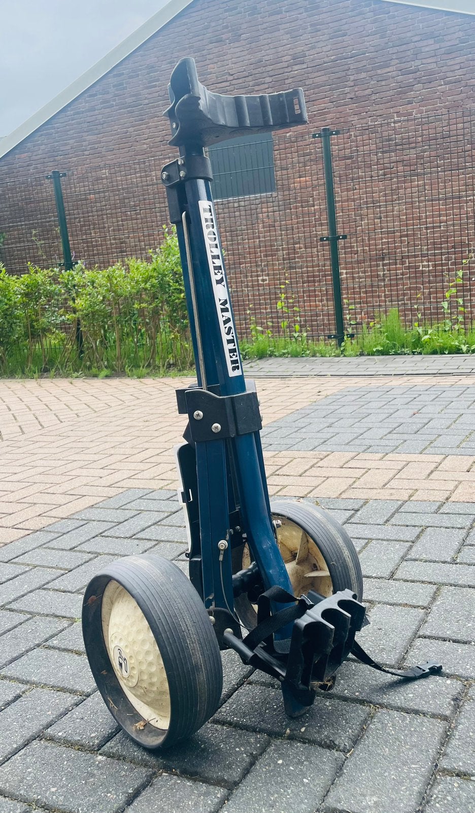 2-wheel manual pull golf trolley, Ophalen