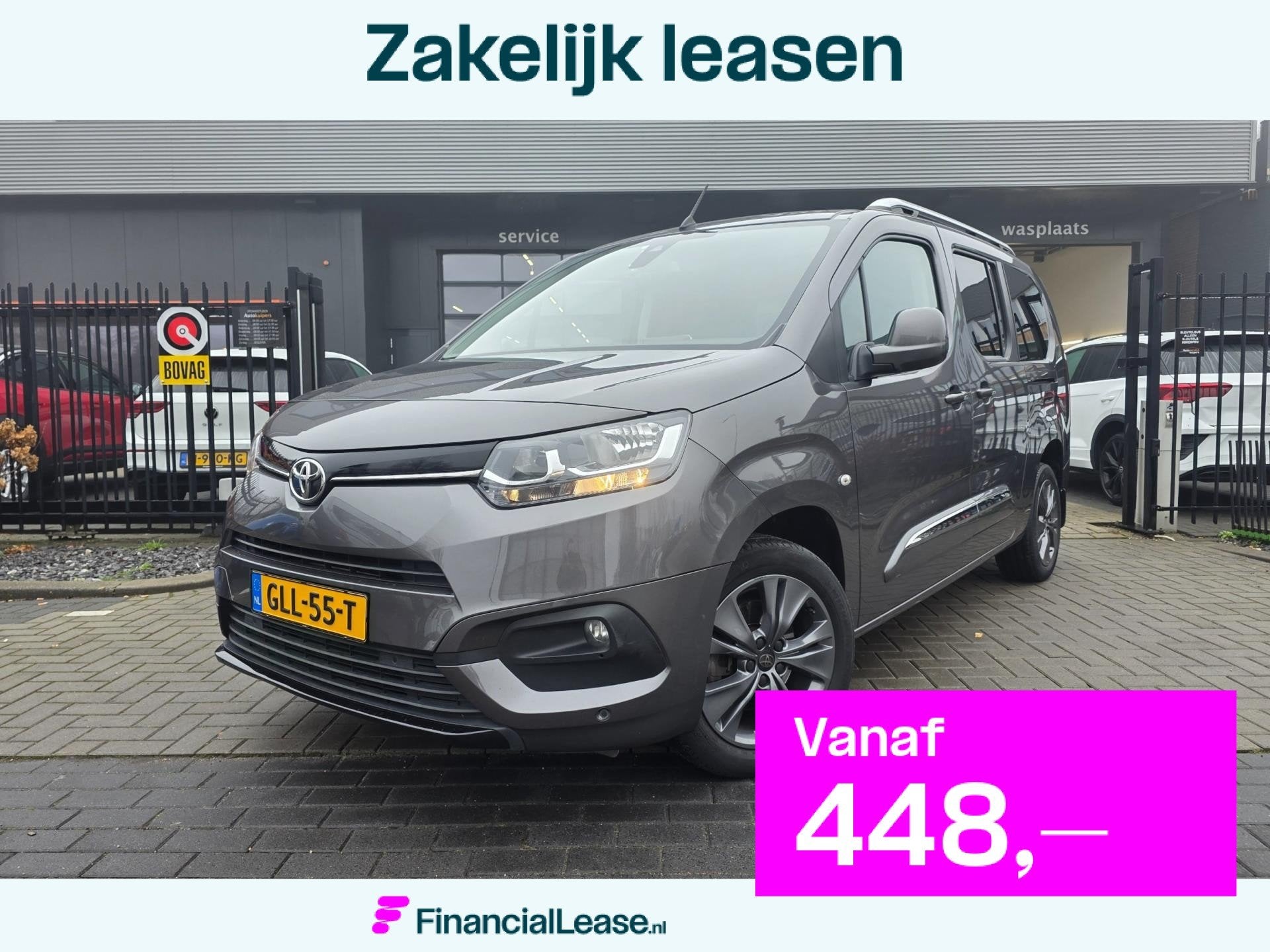 Toyota PROACE CITY VERSO 1.2 Turbo Professional|7-persoons|A, 12 maanden, Stof, Gebruikt, Euro 6
