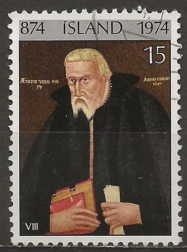 IJsland, Postzegels en Munten, Ophalen of Verzenden, IJsland, Gestempeld