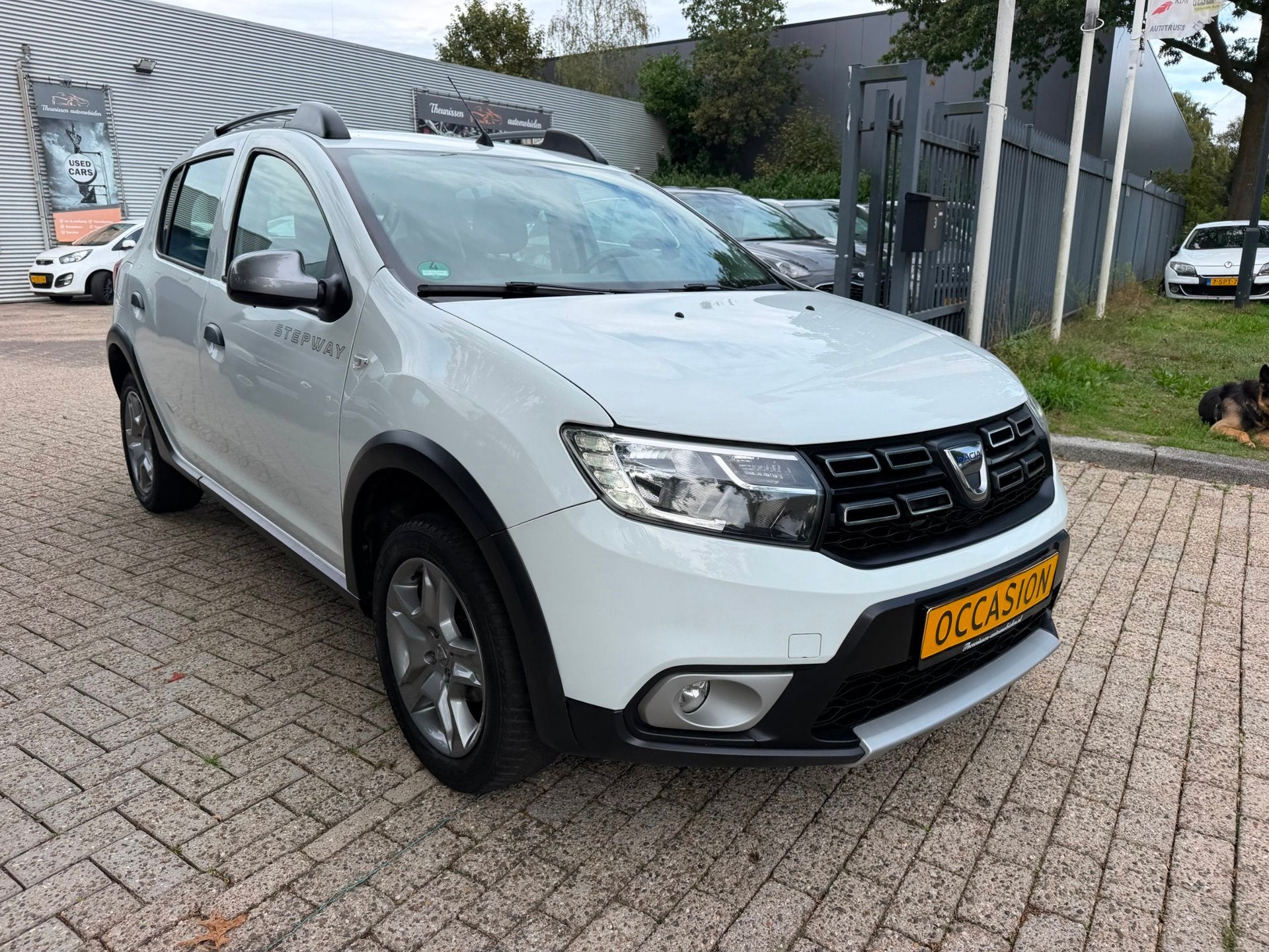 Dacia Sandero 0.9 TCe SL Stepway navi, cruise, elec pakket,, Auto's, Voorwielaandrijving, Met garantie (alle), Wit, Origineel Nederlands