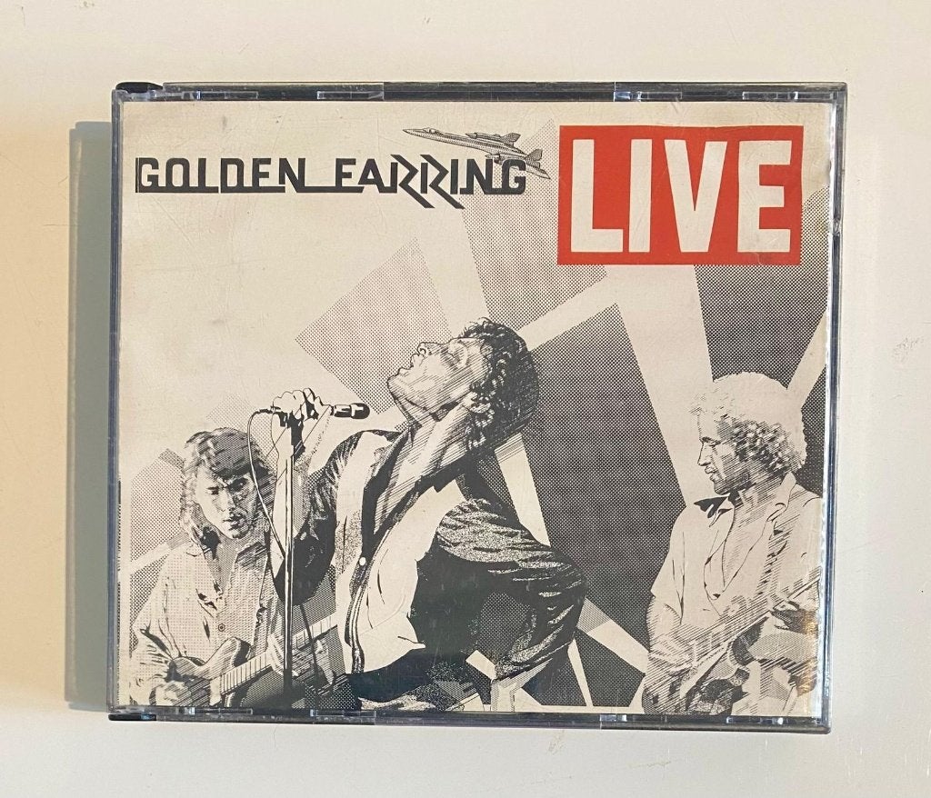 Golden Earring – Live (1977) 2 x CD 1989 Netherlands VG+/VG+, Gebruikt, Ophalen of Verzenden, Live-album, Poprock