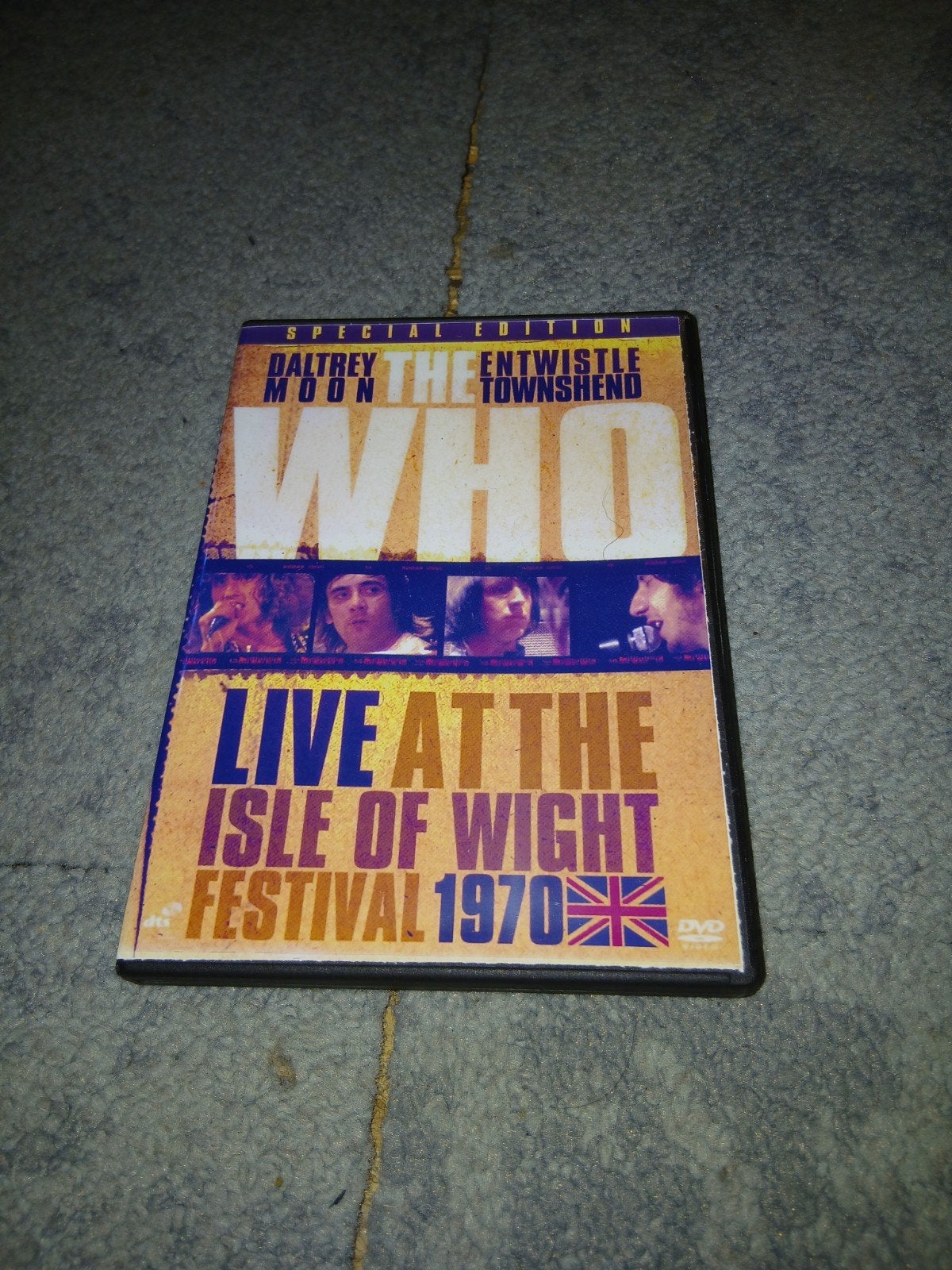 The Who - Live at the Isle of Wight Festival 1970 DVD, Ophalen of Verzenden, Concert, Gebruikt, Engels