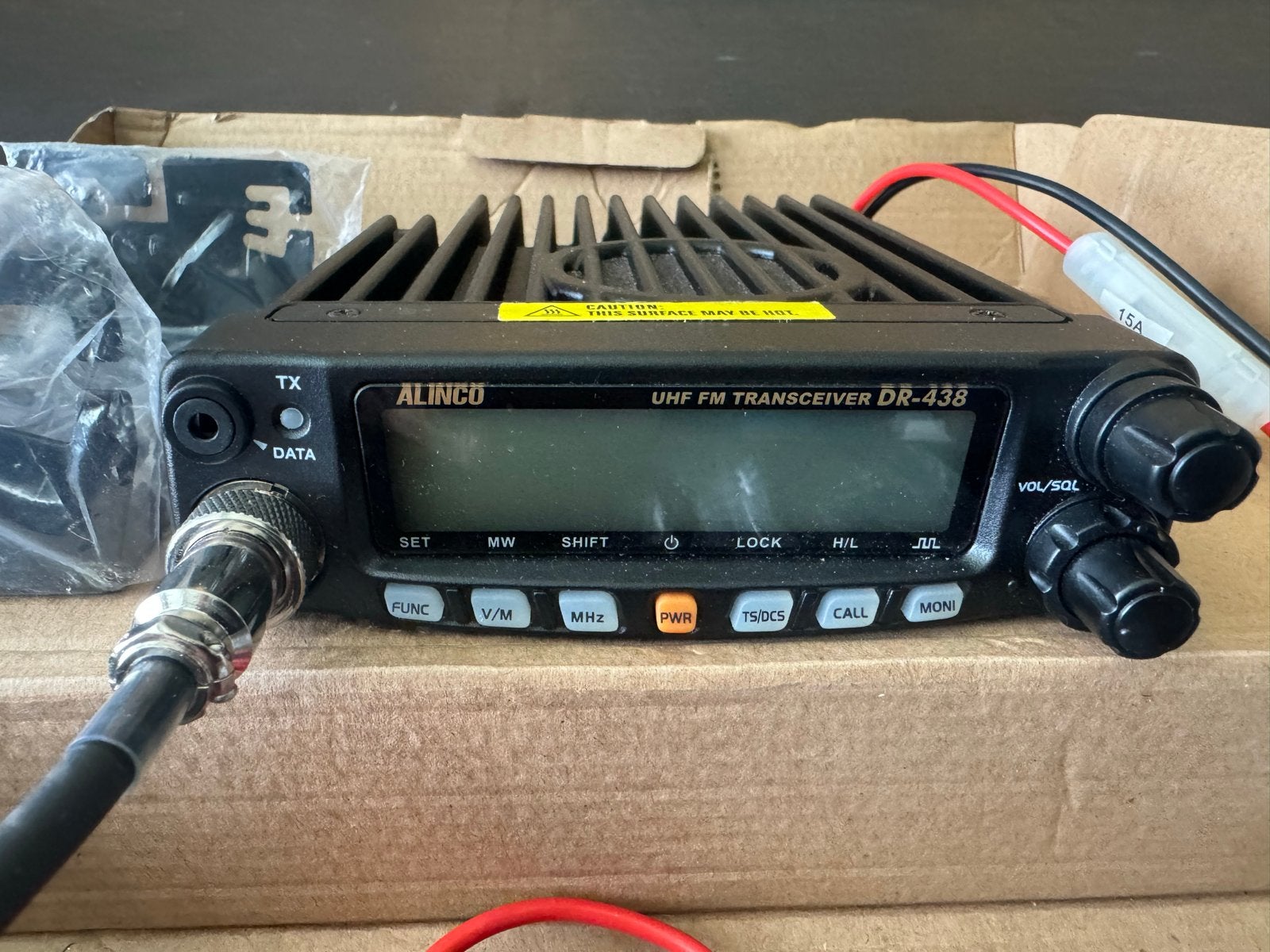 Alinco DR-138H UHF FM Transceiver - Nieuw in doos, Zender en Ontvanger, Alinco corperation Japan, Nieuw, Ophalen