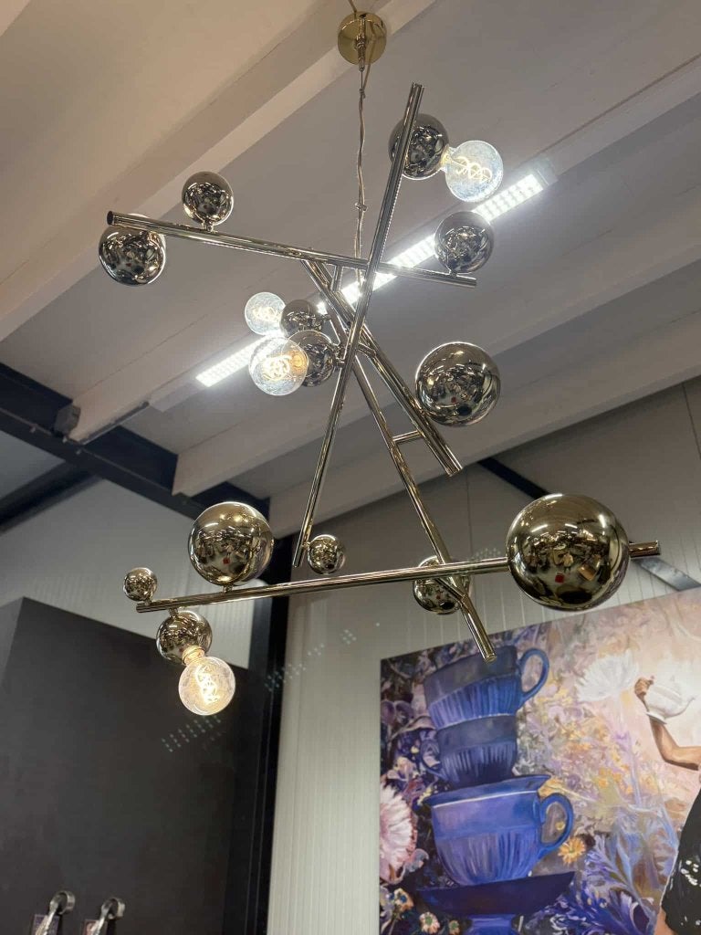 Nieuw Brand van Egmond Galaxy Kroonluchter Goud Design Lamp, Huis en Inrichting, Nieuw, Ophalen of Verzenden, Brand van Egmond
