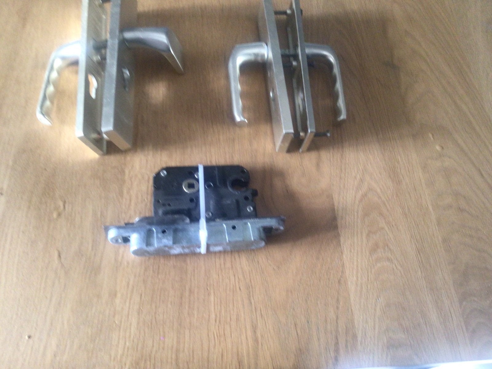 Nemef Veiligheidssloten 55 mm met Kruk of Vaste Knop, Ophalen of Verzenden, Gebruikt, Slot