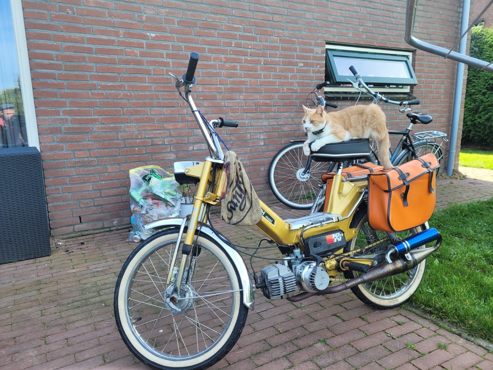 Mooie Puch Maxi S bromfiets - Gouden kleur, Ophalen of Verzenden