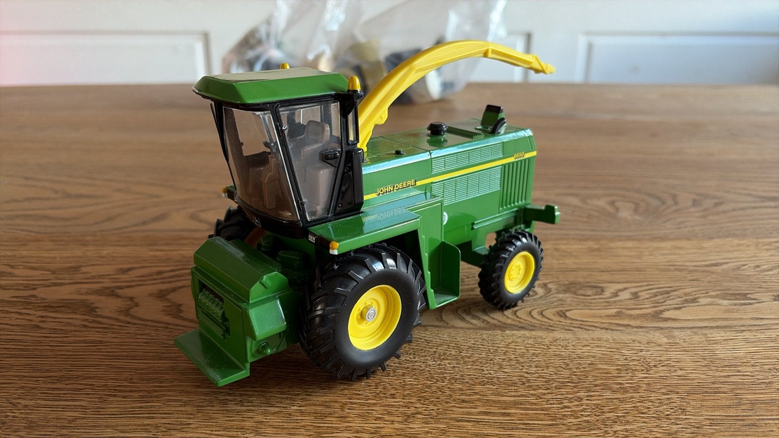 John Deere 6650 hakselaar ERTL 1:32, Overige merken, 1:32 tot 1:50, Overige typen, Ophalen of Verzenden