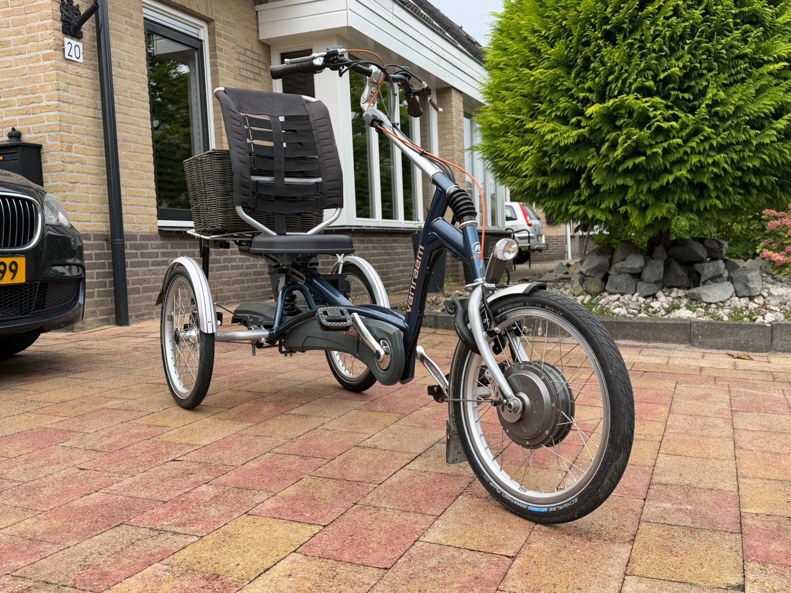 Van Raam Easyrider 8 speed elektrisch nieuwstaat, Ophalen, Zo goed als nieuw, Velgrem
