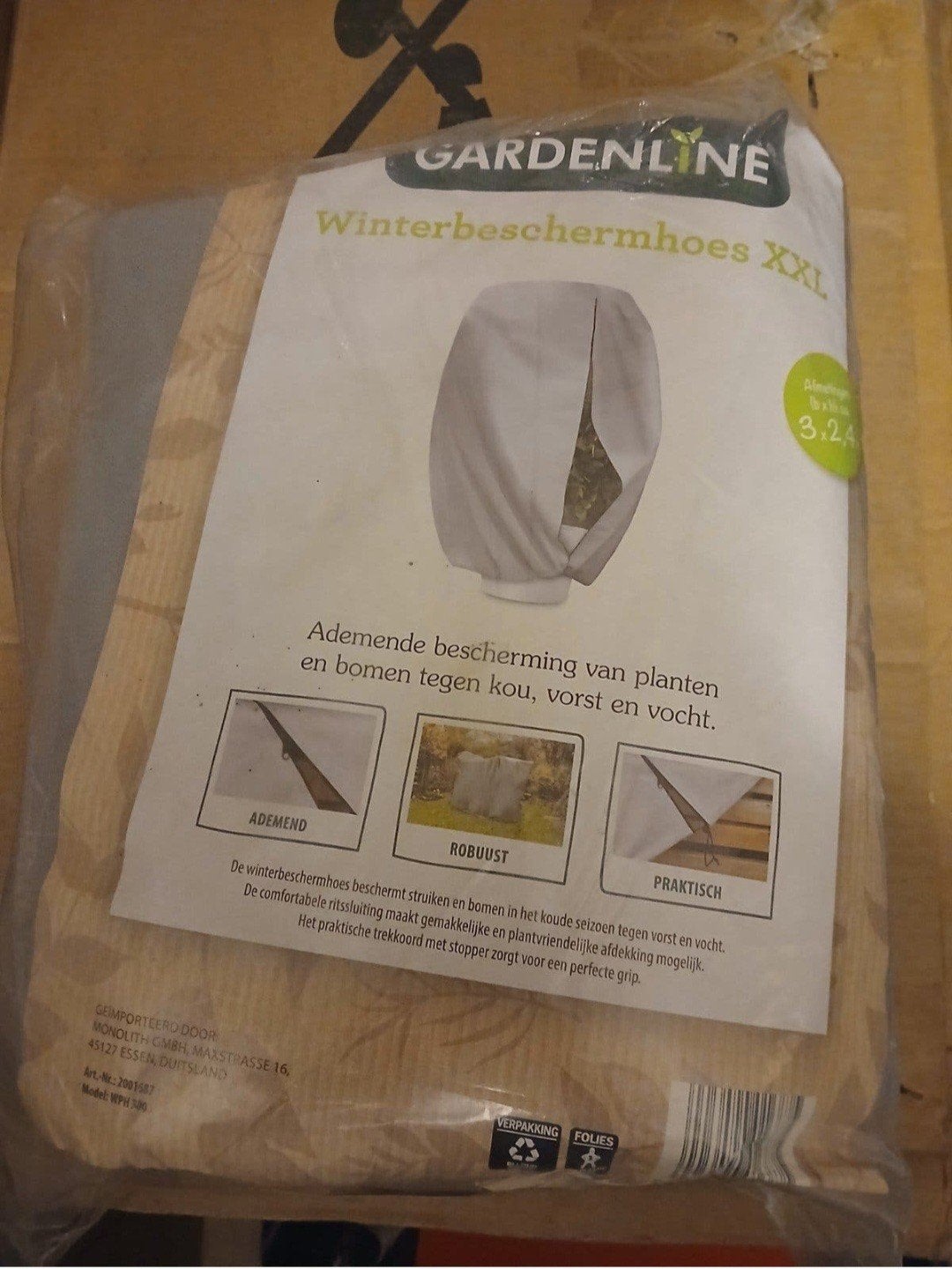 Winterbeschermhoes XXL 3x2,4m voor planten en bomen, Ophalen of Verzenden, Overige soorten, Volle zon