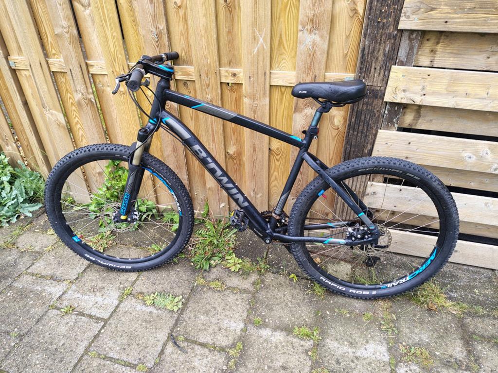 B’TWIN Rockrider 520 MTB 27.5” – Goed werkende mountainbike, Fietsen en Brommers, Fietsen | Mountainbikes en ATB, Ophalen, Gebruikt