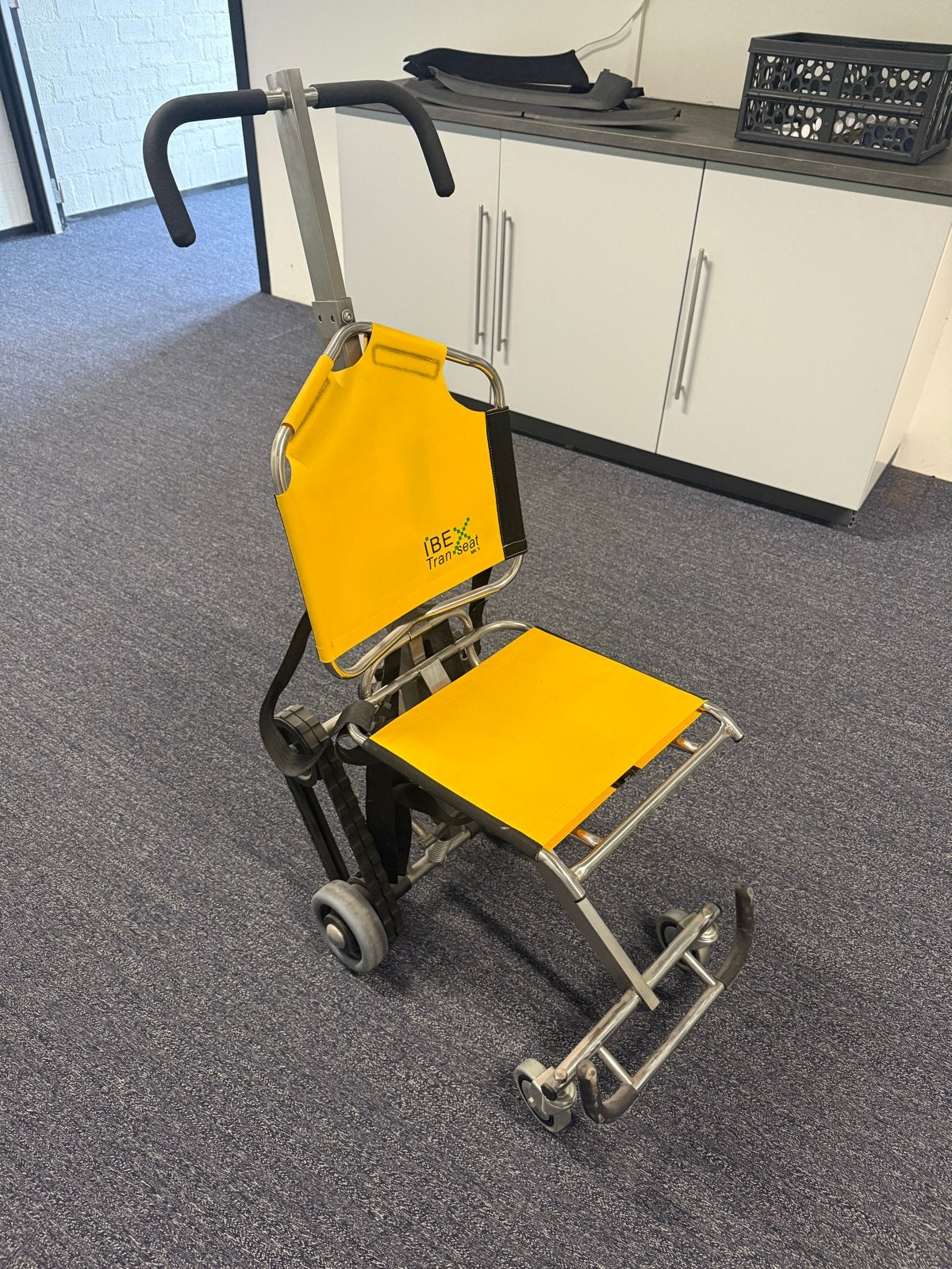 Evac+Chair IBEX TranSeat 700H evacuatiestoel, Ophalen, Inklapbaar, Zo goed als nieuw, Duwrolstoel