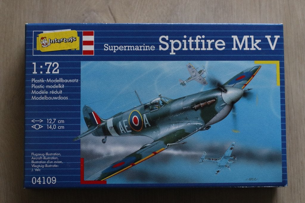 Supermarine Spitfire Mk.V Revell 1/72 (2), Overige merken, 1:72 tot 1:144, Nieuw, Ophalen of Verzenden